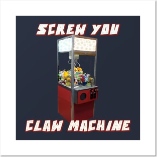 Claw Machine Posters and Art